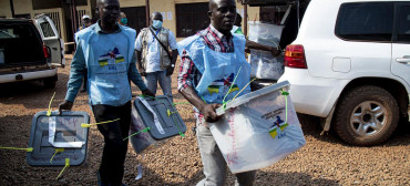 CENTRAL AFRICAN REPUBLIC PRESIDENT TOUADERA REELECTED AMID VIOLENCE.
